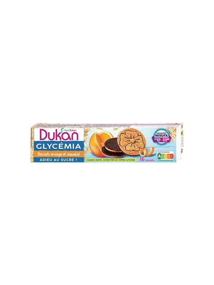 Dukan Biscuits Orange Chocolat Glycémia